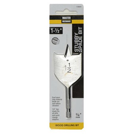 Swivel 0.5 x 4 in. Master Mechanic Stub Spade Bit SW3846788